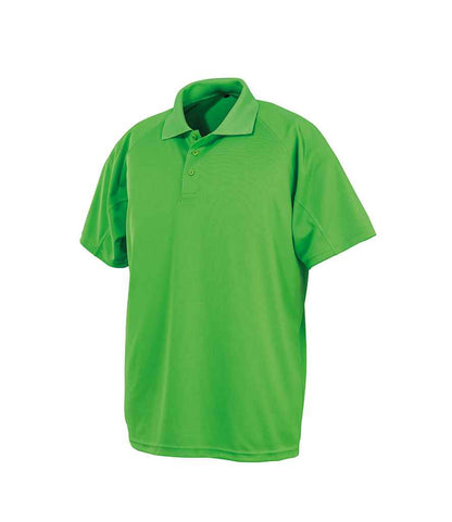 Spiro Impact Performance Aircool Polo Shirt - Lime Green (SR288)