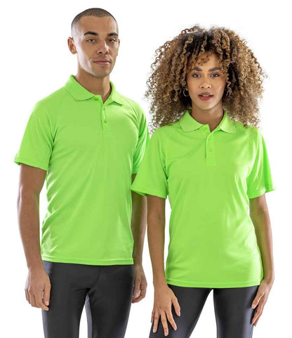 Spiro Impact Performance Aircool Polo Shirt - Lime Green (SR288)