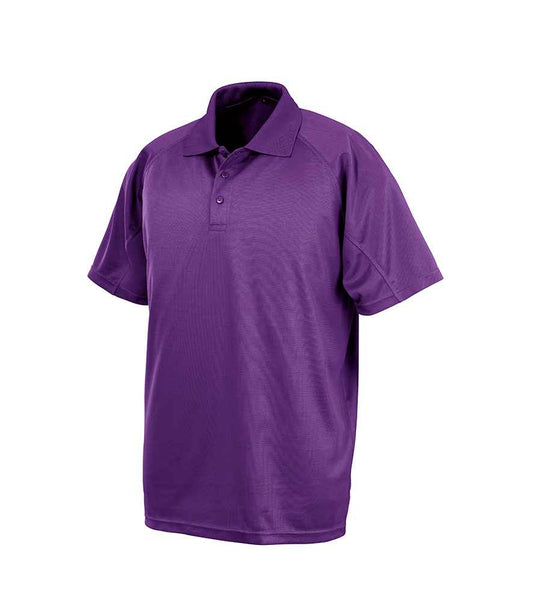 Spiro Impact Performance Aircool Polo Shirt - Purple (SR288)