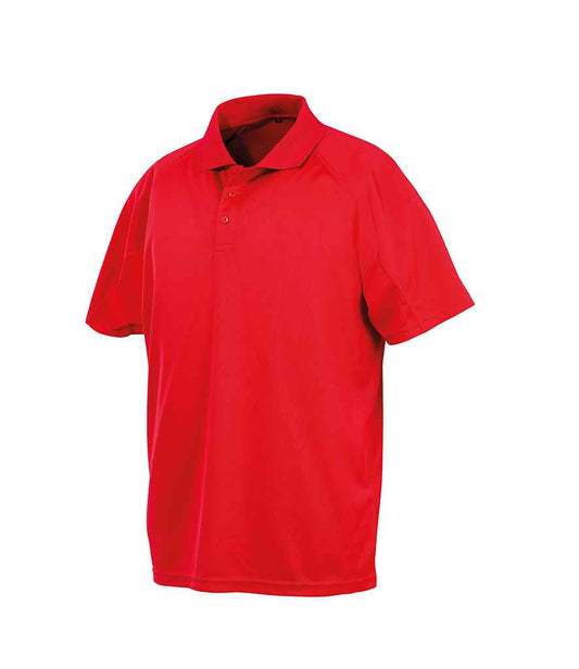 Spiro Impact Performance Aircool Polo Shirt - Red (SR288)