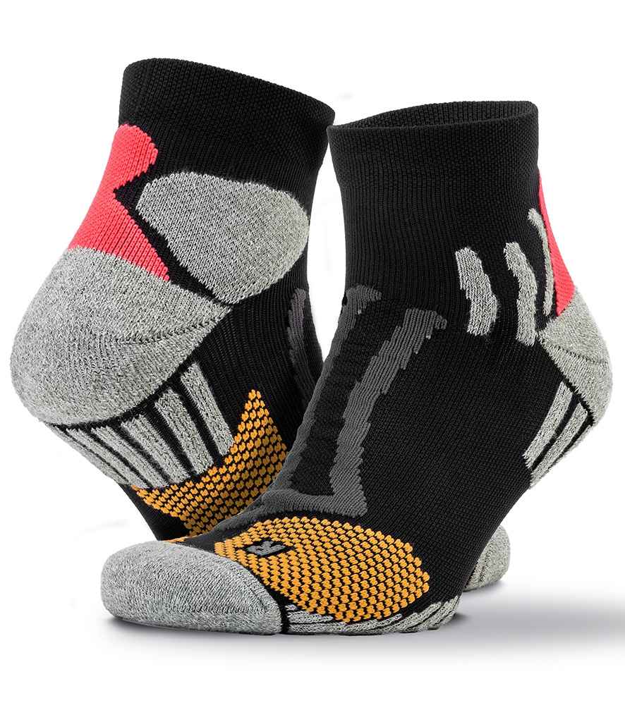 Spiro Technical Compression Sports Socks - Black (SR294)