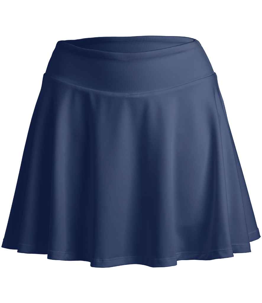 Spiro Ladies Recycled Fitness Skort - Navy (SR797F)