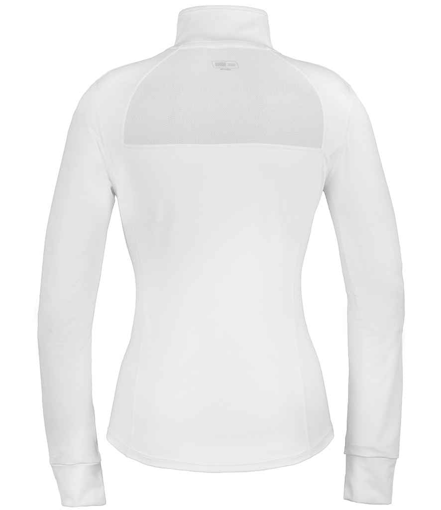 Spiro Ladies Recycled Fitness Jacket - White (SR798F)