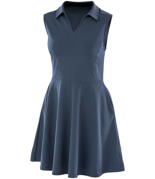 Spiro Ladies Recycled Fitness Dress - Navy (SR799F)