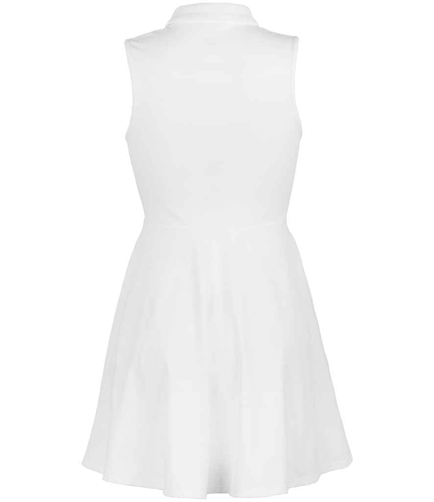 Spiro Ladies Recycled Fitness Dress - White (SR799F)
