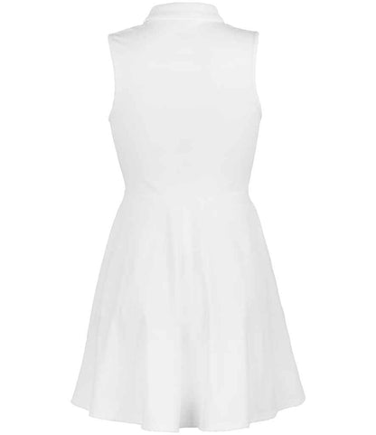 Spiro Ladies Recycled Fitness Dress - White (SR799F)
