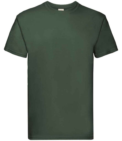 Fruit of the Loom Super Premium T-Shirt - Bottle Green (SS10)