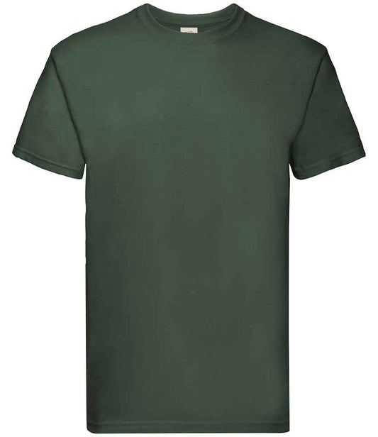 Fruit of the Loom Super Premium T-Shirt - Bottle Green (SS10)