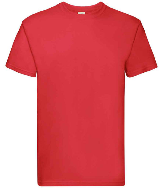Fruit of the Loom Super Premium T-Shirt - Red (SS10)