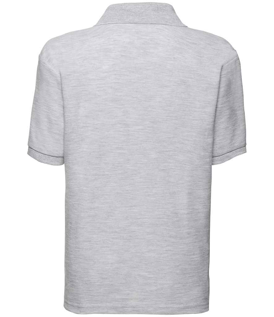 Fruit of the Loom Kids Poly/Cotton Piqué Polo Shirt - Heather Grey (SS11B)