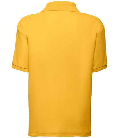Fruit of the Loom Kids Poly/Cotton Piqué Polo Shirt - Sunflower (SS11B)