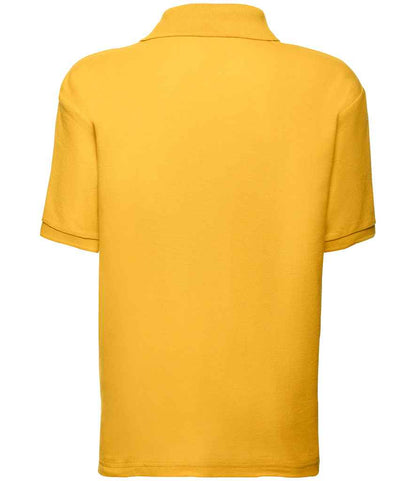 Fruit of the Loom Kids Poly/Cotton Piqué Polo Shirt - Sunflower (SS11B)