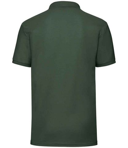 Fruit of the Loom Poly/Cotton Piqué Polo Shirt - Bottle Green (SS11)