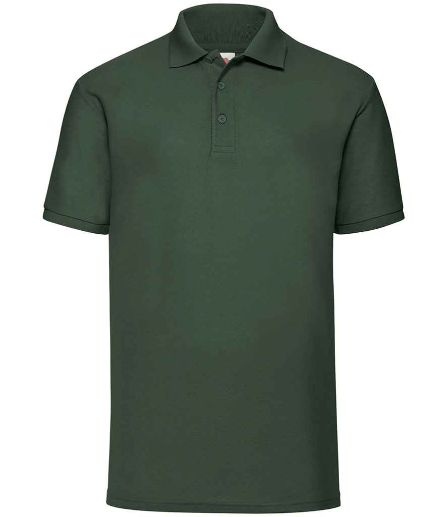 Fruit of the Loom Poly/Cotton Piqué Polo Shirt - Bottle Green (SS11)