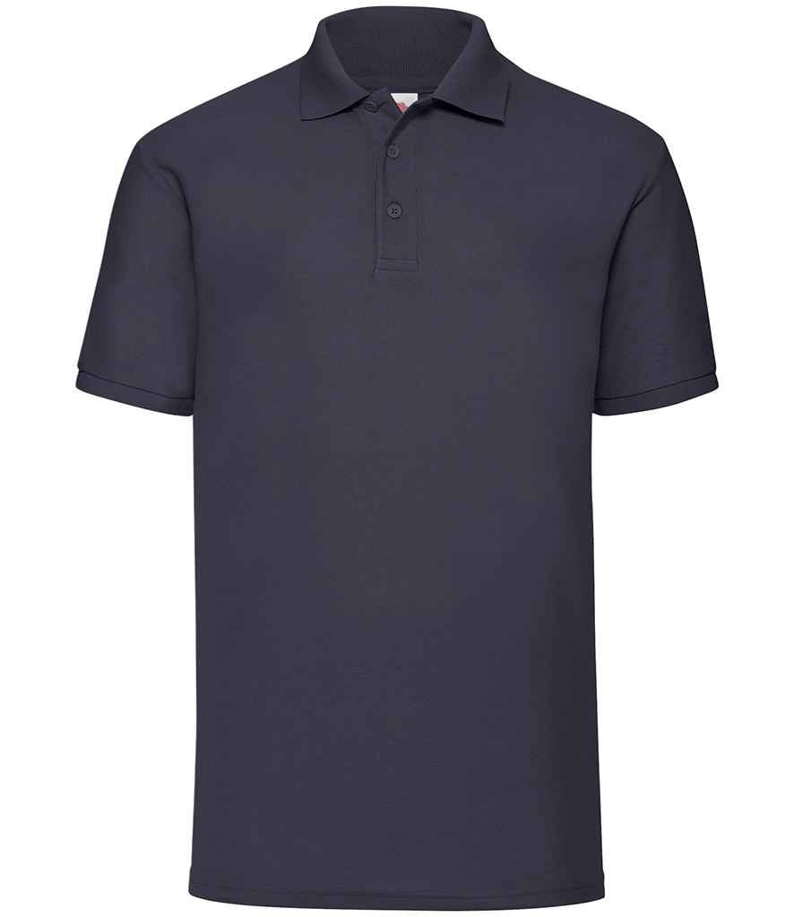 Fruit of the Loom Poly/Cotton Piqué Polo Shirt - Deep Navy (SS11)