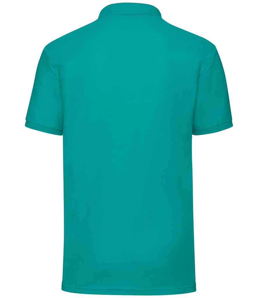 Fruit of the Loom Poly/Cotton Piqué Polo Shirt - Emerald (SS11)