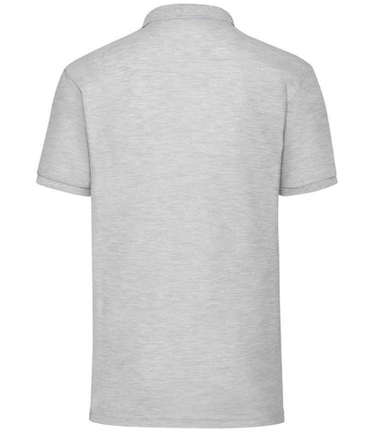 Fruit of the Loom Poly/Cotton Piqué Polo Shirt - Heather Grey (SS11)