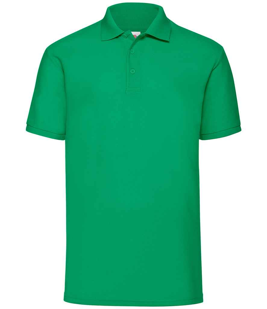 Fruit of the Loom Poly/Cotton Piqué Polo Shirt - Kelly Green (SS11)