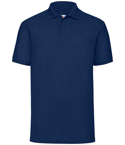 Fruit of the Loom Poly/Cotton Piqué Polo Shirt - Navy (SS11)