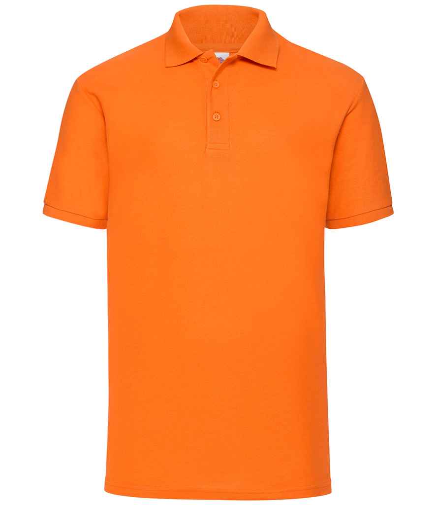 Fruit of the Loom Poly/Cotton Piqué Polo Shirt - Orange (SS11)