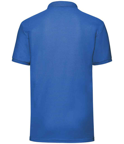 Fruit of the Loom Poly/Cotton Piqué Polo Shirt - Royal Blue (SS11)
