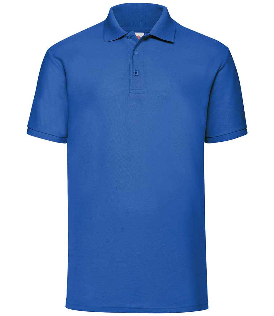 Fruit of the Loom Poly/Cotton Piqué Polo Shirt - Royal Blue (SS11)