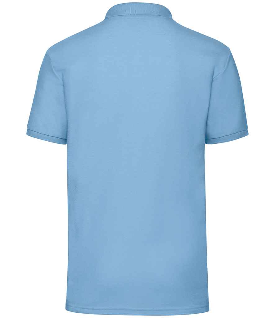 Fruit of the Loom Poly/Cotton Piqué Polo Shirt - Sky Blue (SS11)