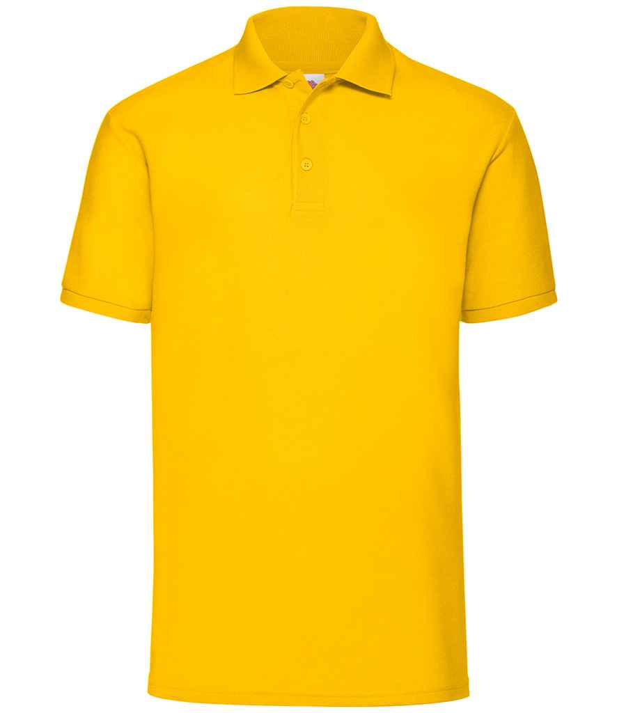 Fruit of the Loom Poly/Cotton Piqué Polo Shirt - Sunflower (SS11)