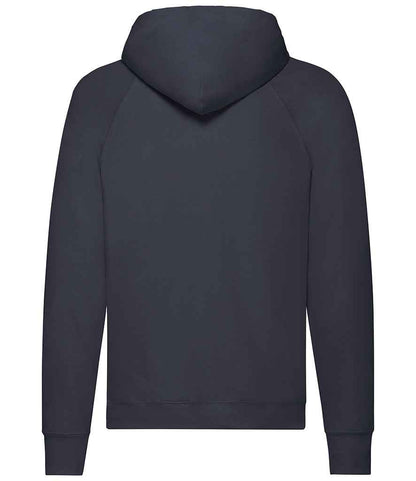 Fruit of the Loom Lightweight Hooded Sweatshirt - Deep Navy (SS121)
