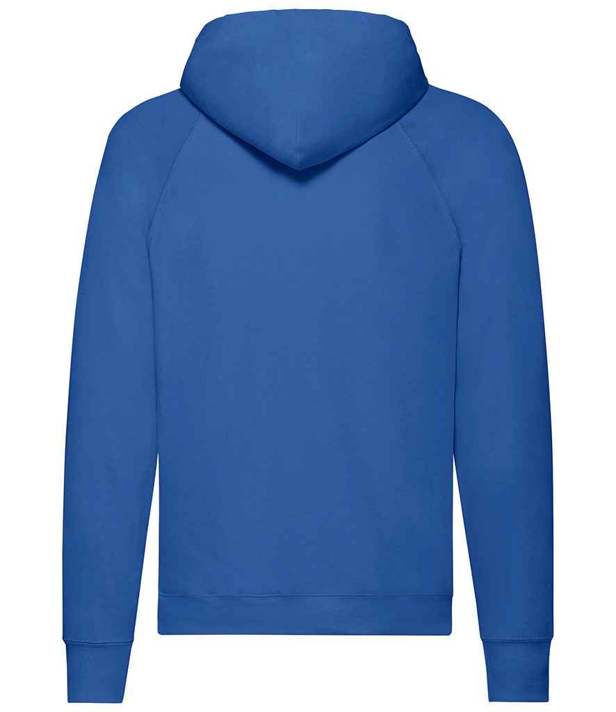 Fruit of the Loom Lightweight Hooded Sweatshirt - Royal Blue (SS121)
