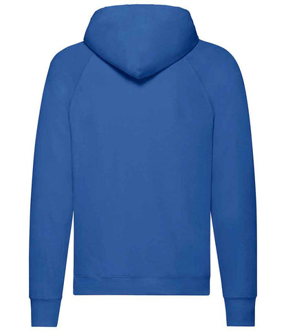 Fruit of the Loom Lightweight Hooded Sweatshirt - Royal Blue (SS121)