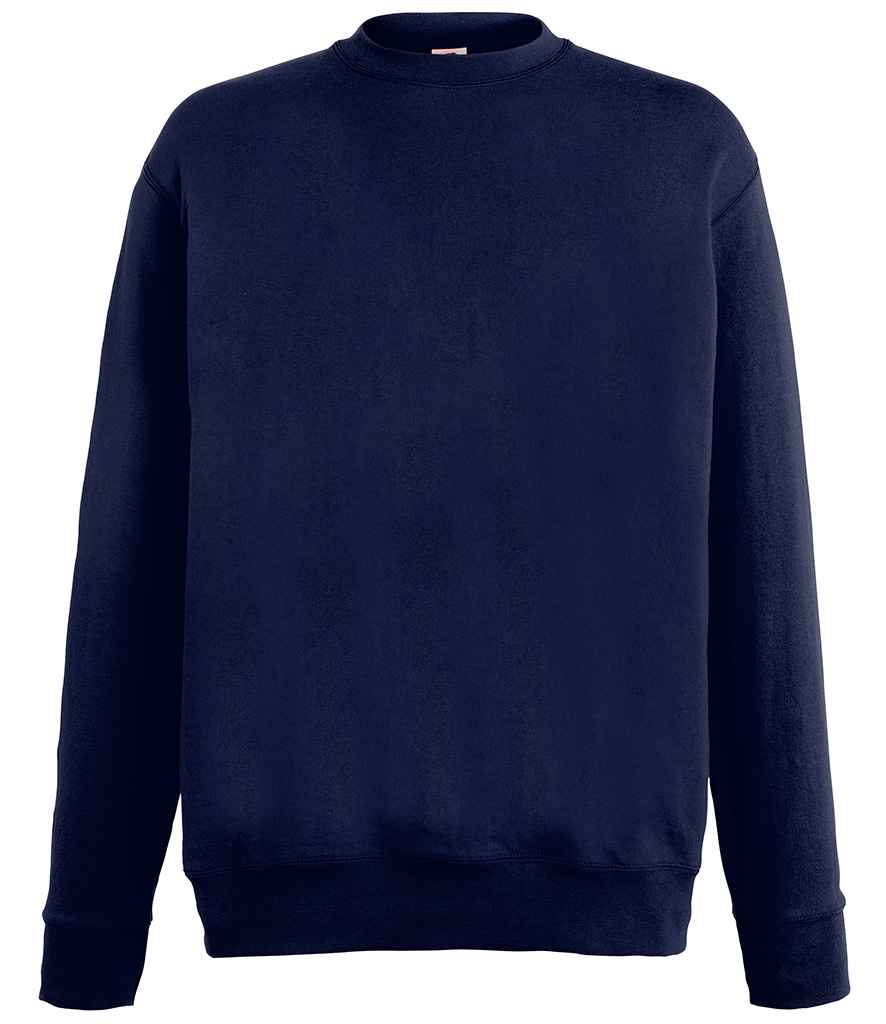 Fruit of the Loom Lightweight Drop Shoulder Sweatshirt - Deep Navy (SS123)