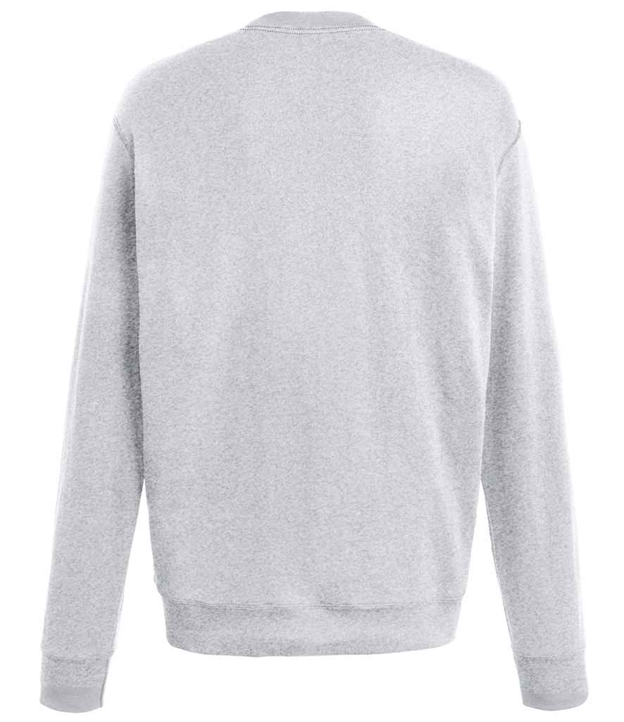 Fruit of the Loom Lightweight Drop Shoulder Sweatshirt - Heather Grey (SS123)