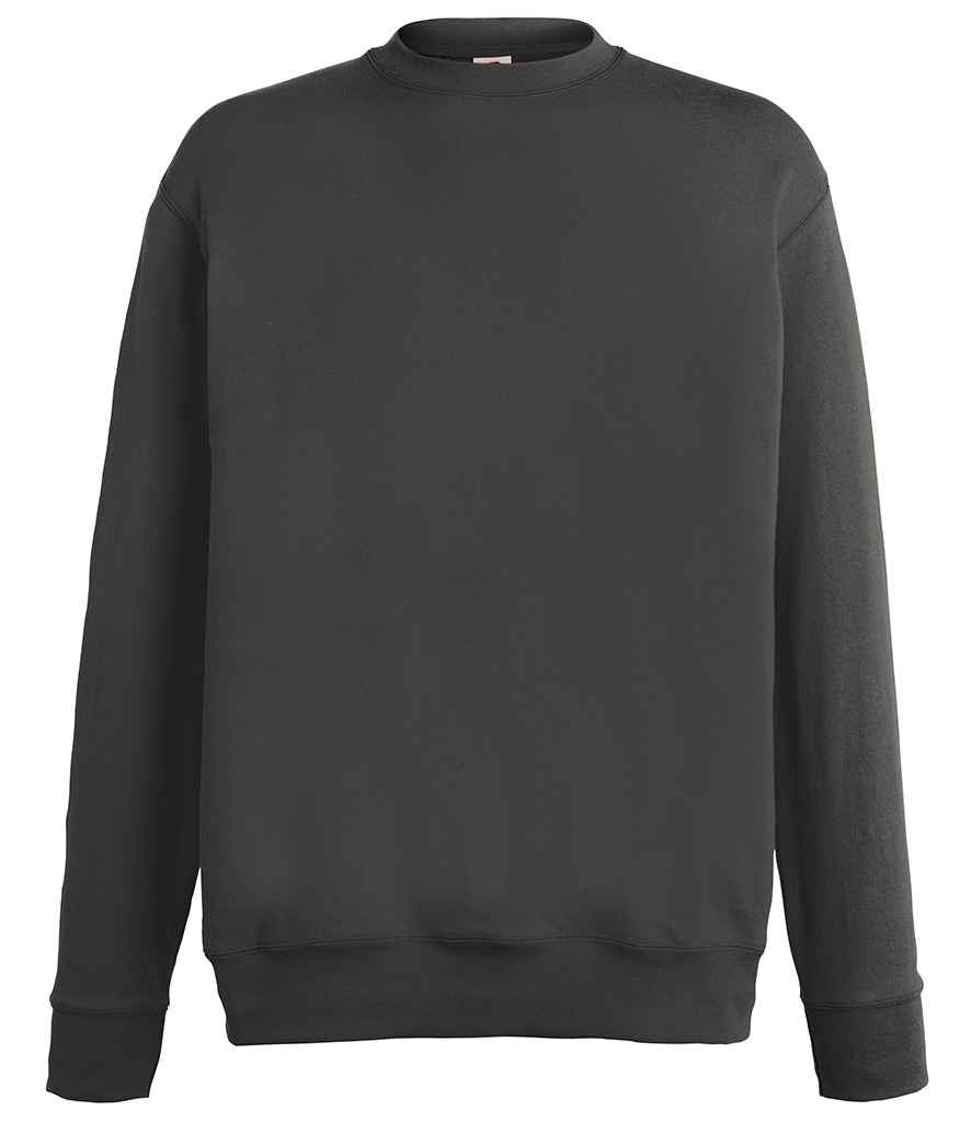 Fruit of the Loom Lightweight Drop Shoulder Sweatshirt - Light Graphite (SS123)