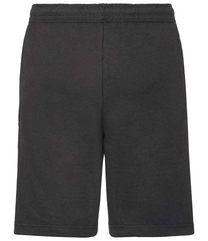 Fruit of the Loom Lightweight Shorts - Black (SS124)
