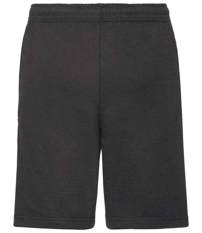 Fruit of the Loom Lightweight Shorts - Black (SS124)