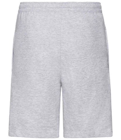 Fruit of the Loom Lightweight Shorts - Heather Grey (SS124)
