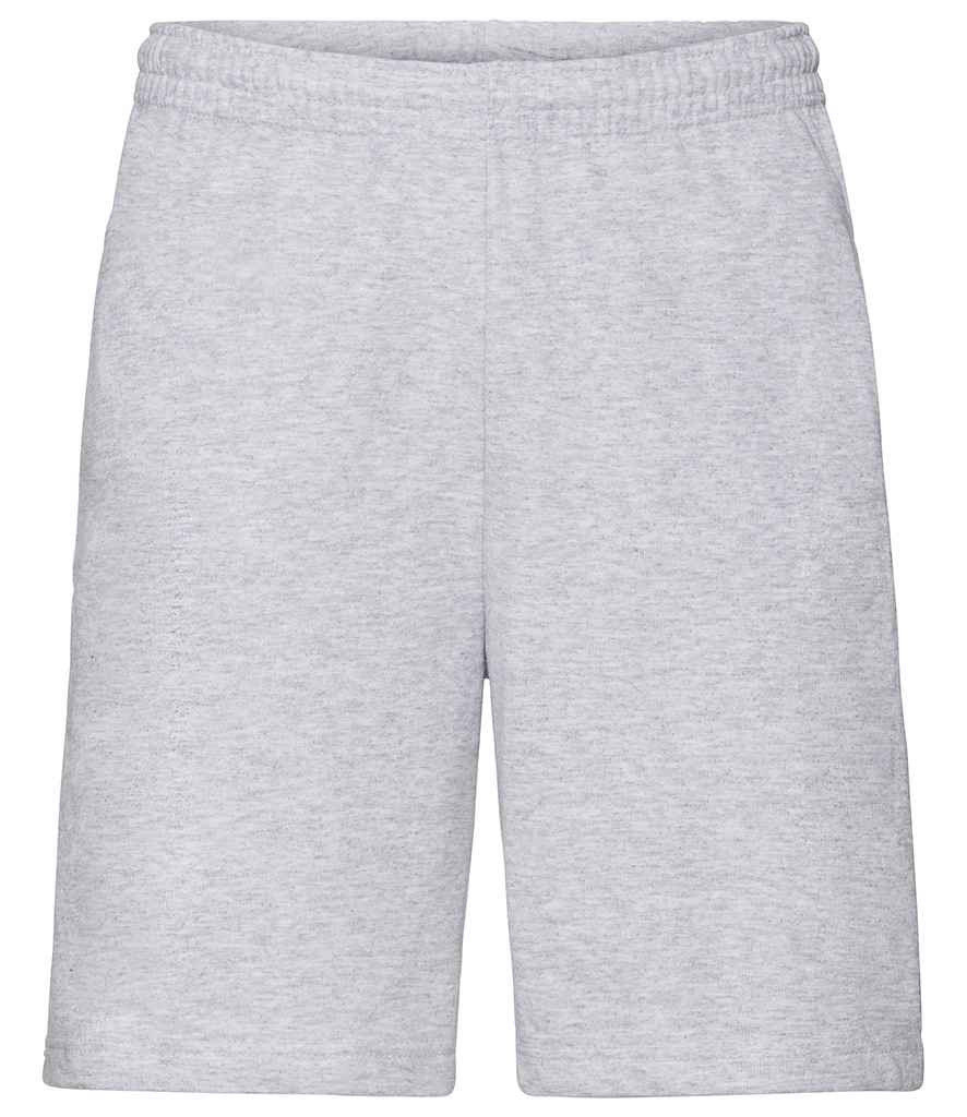 Fruit of the Loom Lightweight Shorts - Heather Grey (SS124)