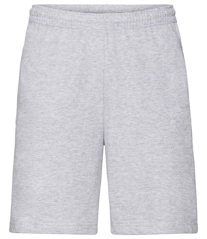 Fruit of the Loom Lightweight Shorts - Heather Grey (SS124)