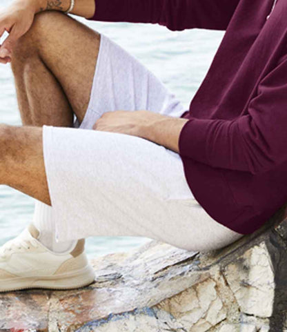 Fruit of the Loom Lightweight Shorts - Heather Grey (SS124)