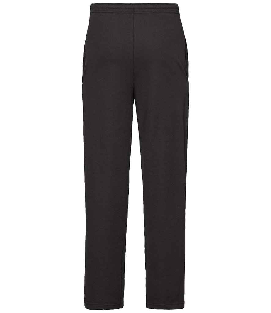 Fruit of the Loom Lightweight Jog Pants - Black (SS125)