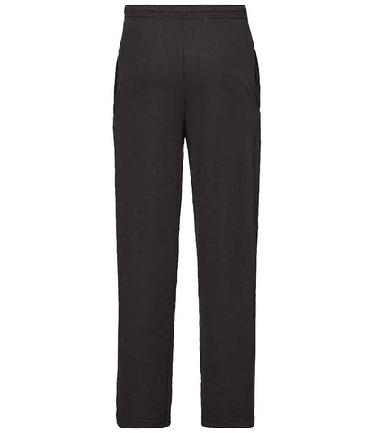 Fruit of the Loom Lightweight Jog Pants - Black (SS125)