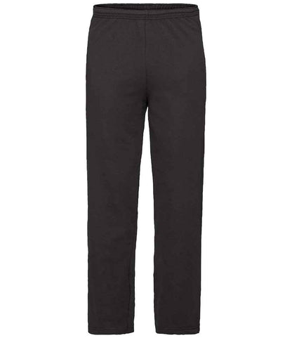 Fruit of the Loom Lightweight Jog Pants - Black (SS125)