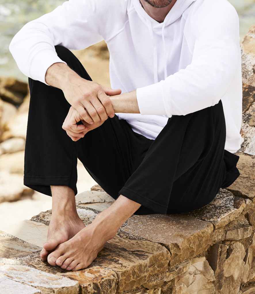 Fruit of the Loom Lightweight Jog Pants - Black (SS125)