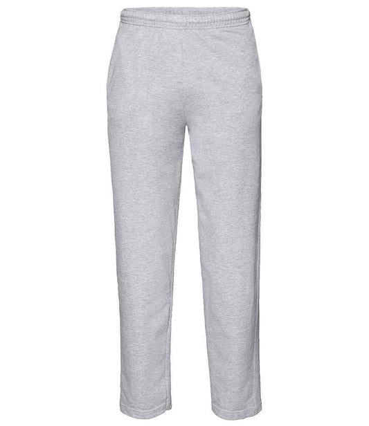 Fruit of the Loom Lightweight Jog Pants - Heather Grey (SS125)
