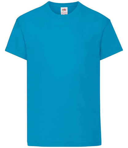 Fruit of the Loom Kids Original T-Shirt - Azure (SS12B)