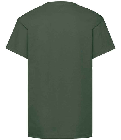 Fruit of the Loom Kids Original T-Shirt - Bottle Green (SS12B)