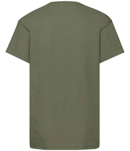 Fruit of the Loom Kids Original T-Shirt - Classic Olive (SS12B)