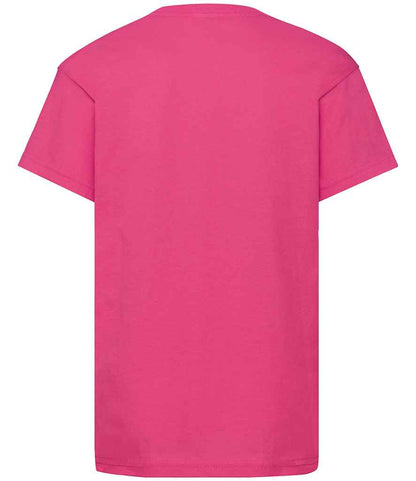 Fruit of the Loom Kids Original T-Shirt - Fuchsia (SS12B)