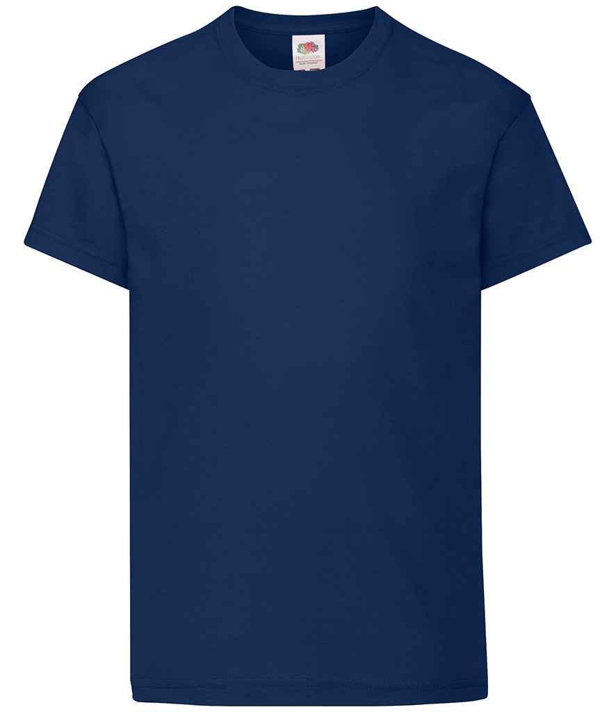 Fruit of the Loom Kids Original T-Shirt - Navy (SS12B)
